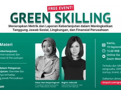 Ikuti Webinar Online Gratis “Meningkatkan Pelaporan dan Pengukuran dalam Keuangan Berkelanjutan”